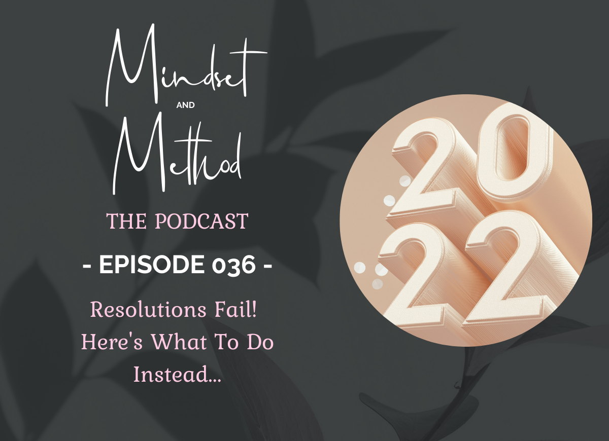 Podcast 036 - Resolutions Fail! Here's What To Do Instead...