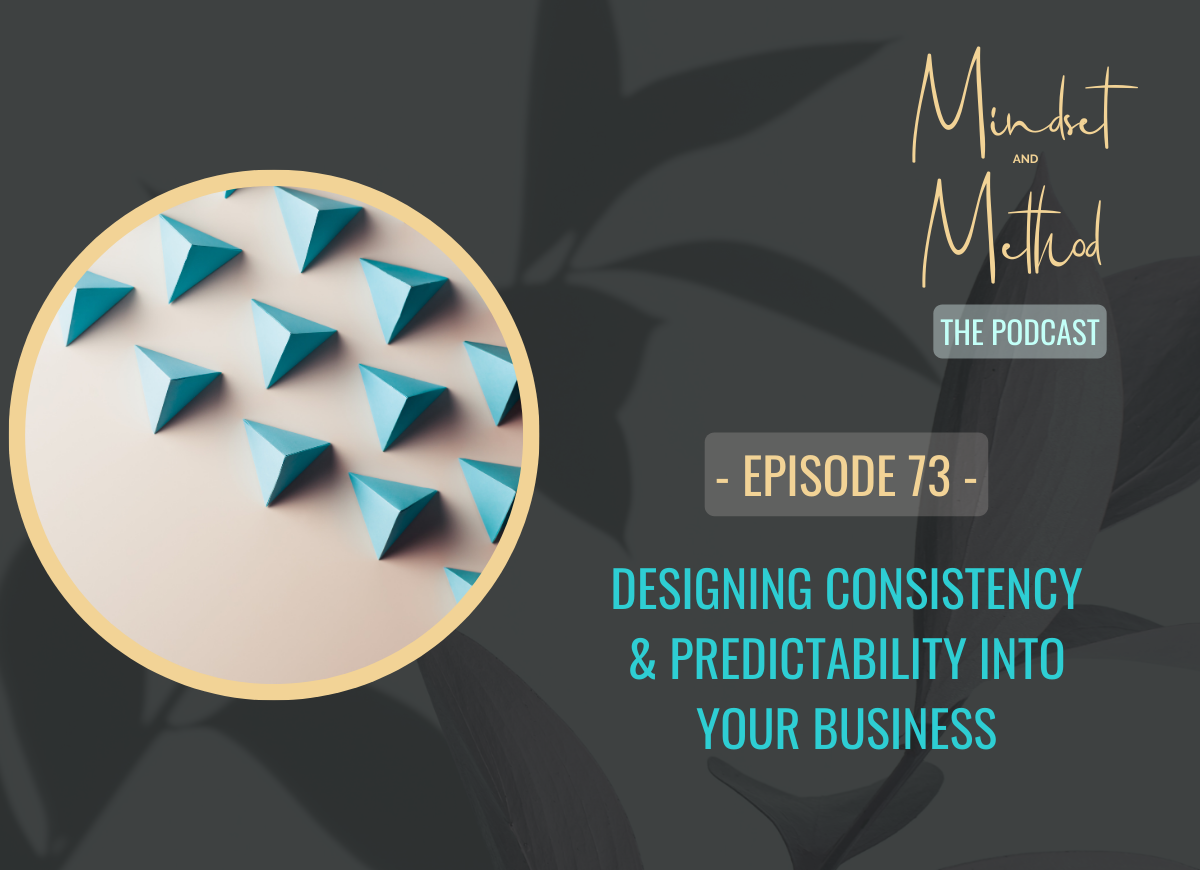 Podcast 073 - Designing Consistency and Predictability Into Your Business